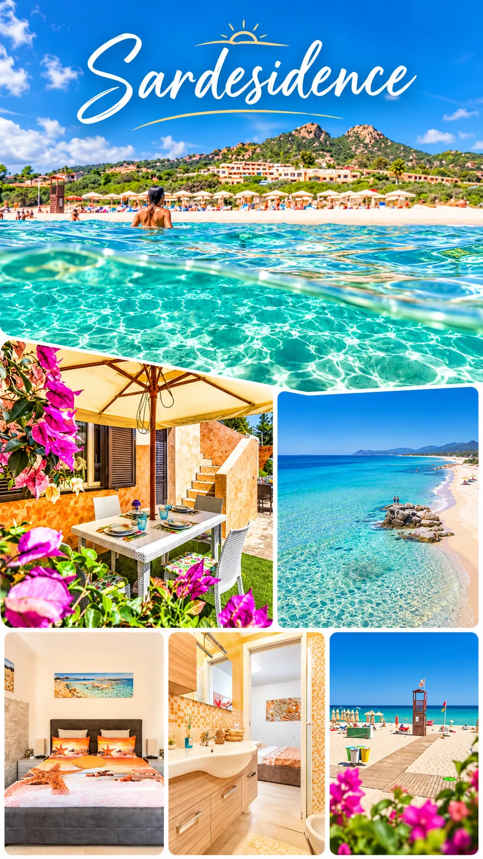Appartamento Vacanze Direttamente sul Mare di Costa Rei in Sardegna · Sardesidence